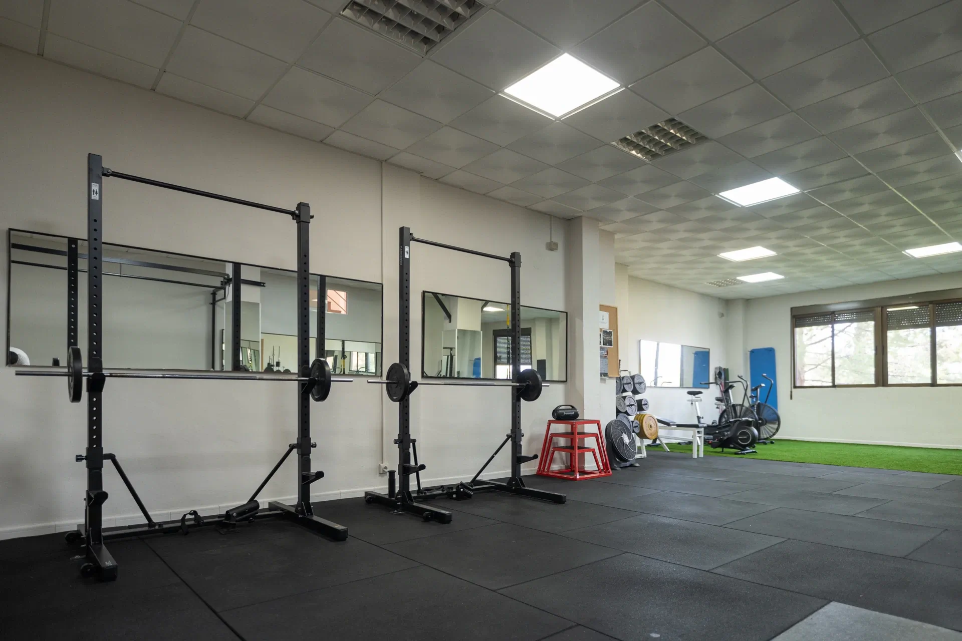 Sala de entrenamiento personal